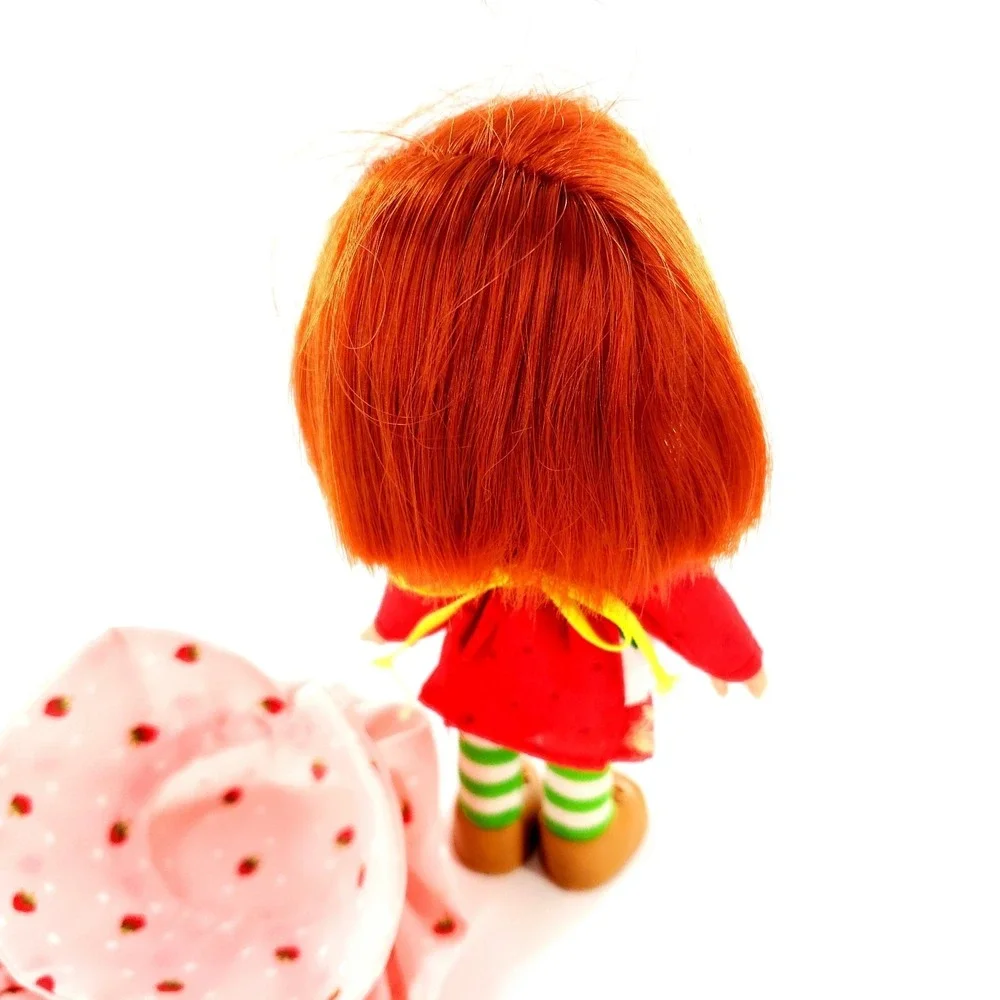 Vintage Strawberry Shortcake Doll w/ Custard 43020 Complete In Box Kenner